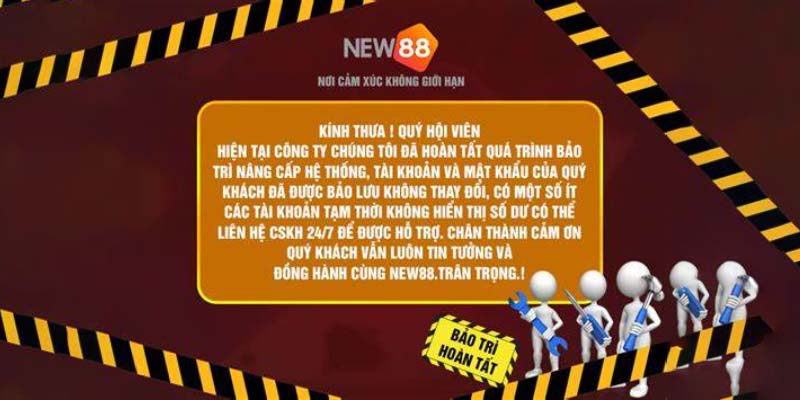 Quy trình bảo trì new88